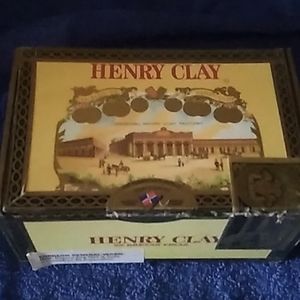 Empty Henry Clay cigar box
